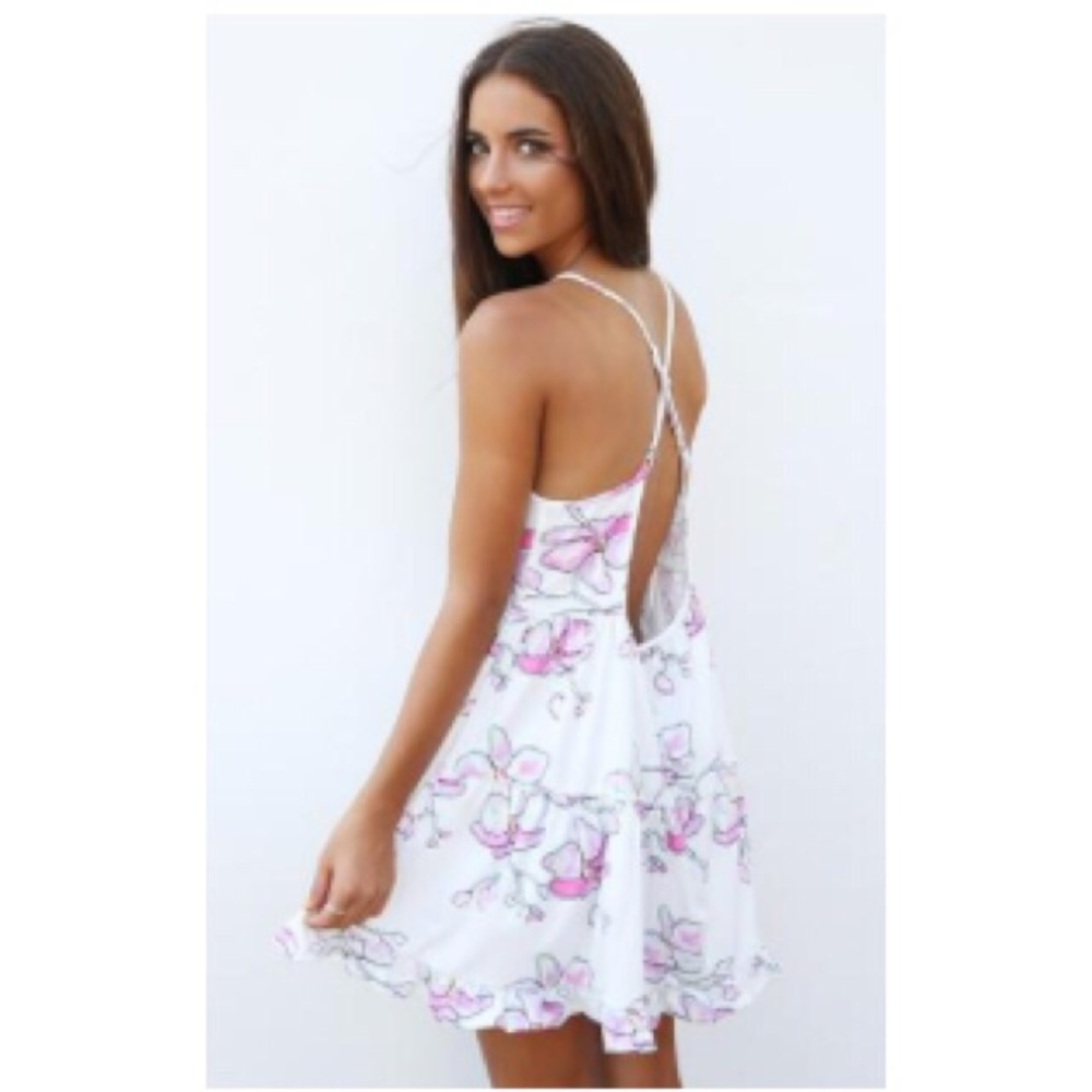 pepper mayo floral dress